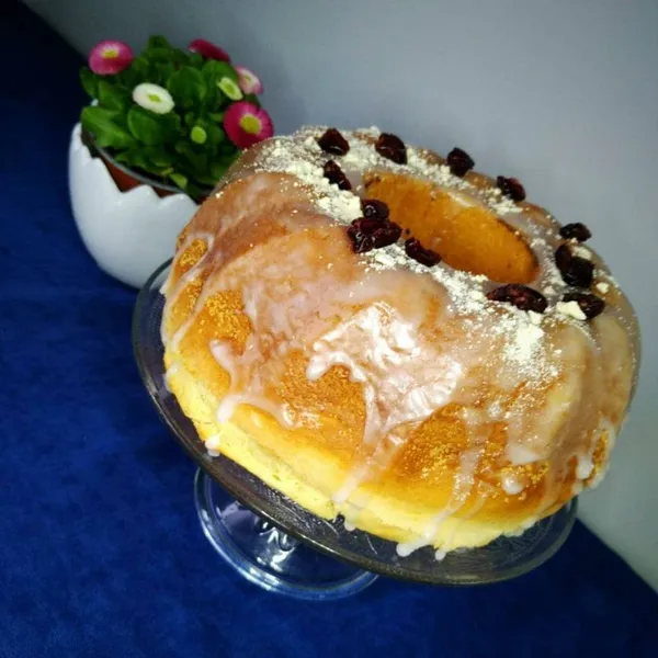 Wielkanocna baba drożdżowa