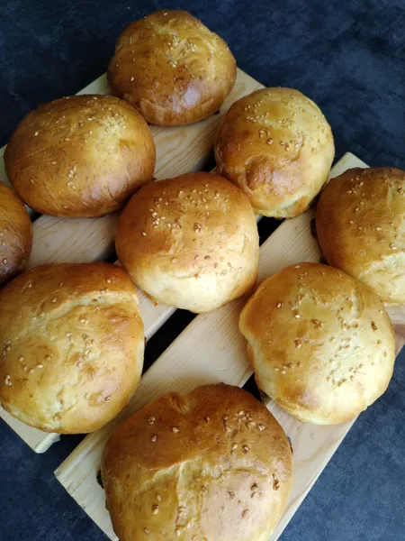 Bułki do hamburgerów