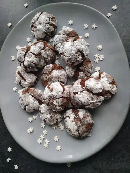 Ciasteczka Chocolate Crinkle